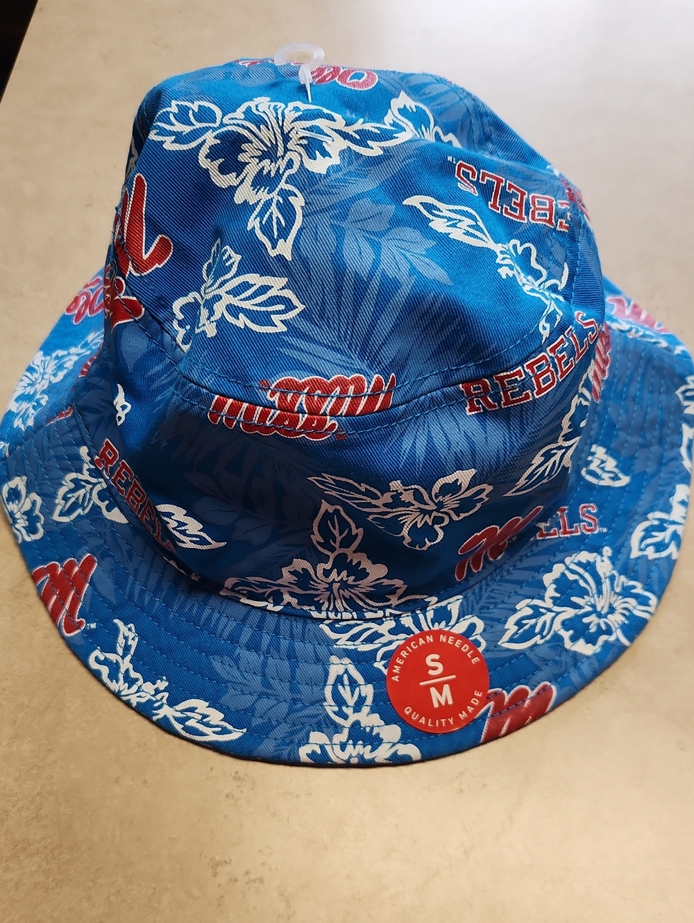 Adult - reyn spooner Blue Floral 'Rebels' Bucket Hat